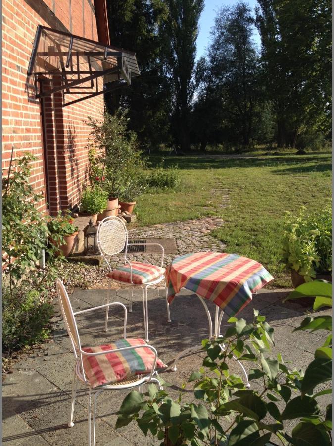 Ferienwohnung 1 Im Landhaus Am Wildpark Boek Dış mekan fotoğraf