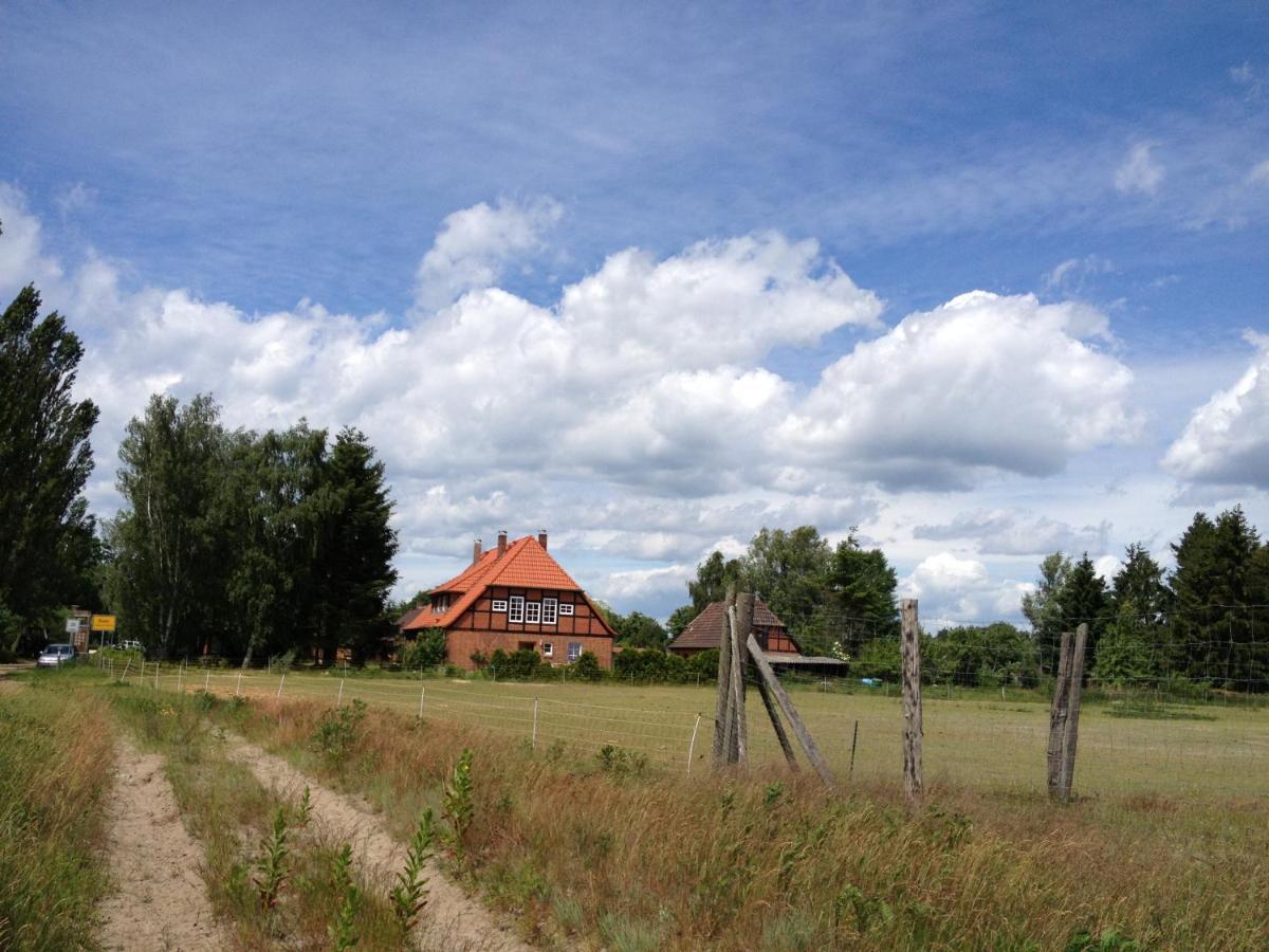 Ferienwohnung 1 Im Landhaus Am Wildpark Boek Dış mekan fotoğraf