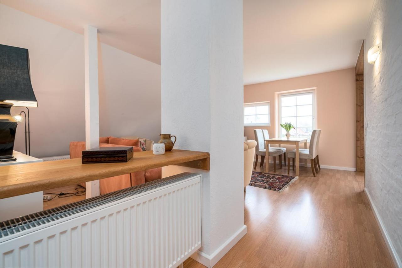 Ferienwohnung 1 Im Landhaus Am Wildpark Boek Dış mekan fotoğraf