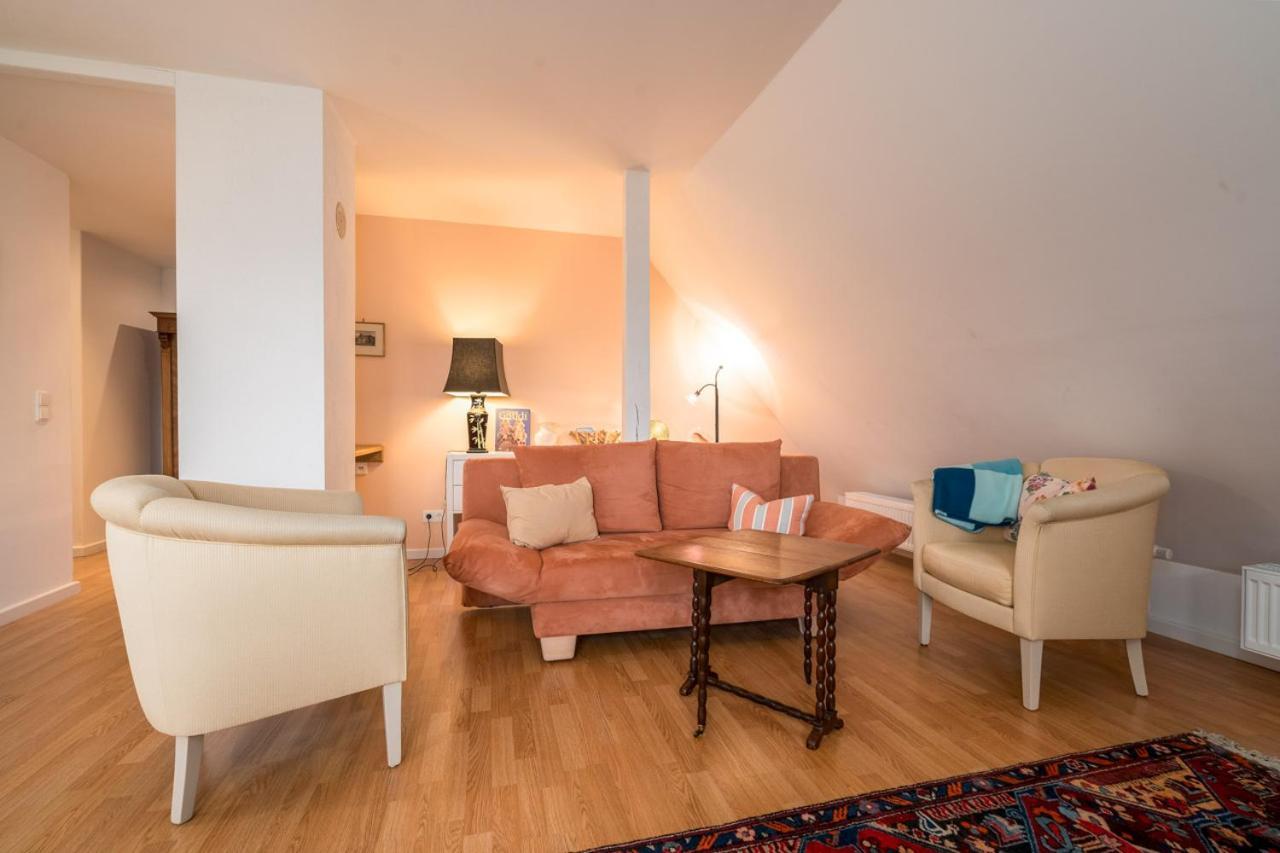 Ferienwohnung 1 Im Landhaus Am Wildpark Boek Dış mekan fotoğraf