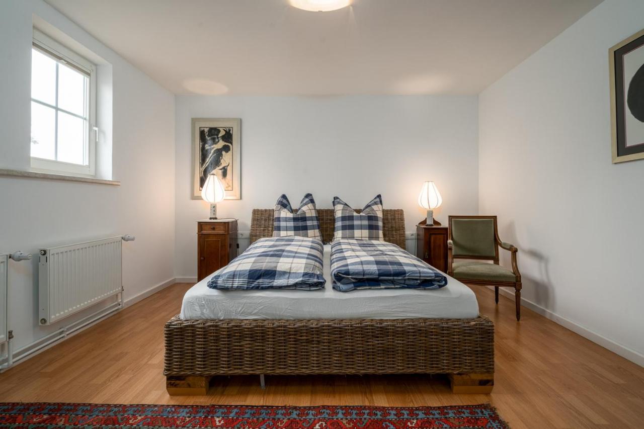 Ferienwohnung 1 Im Landhaus Am Wildpark Boek Dış mekan fotoğraf