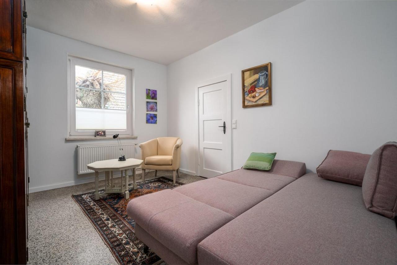 Ferienwohnung 1 Im Landhaus Am Wildpark Boek Dış mekan fotoğraf